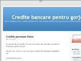 Credite bancare pentru gorjeni