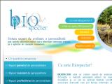 Biospecter.com: evaluarea personalitatii, a coeficientului de inteligenta si a aptitudinilor profesionale.