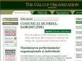 Gallup consultanta in domeniul managerial