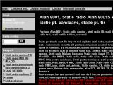 Alan 8001, Statie radio Alan 8001S Plus, statie pt. camioane, statie pt. tir