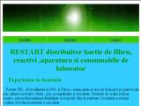 Hartie filtru de la Restart