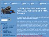 Alan 78, Statii radio Alan, statie radio Alan, statii radio CB & PMR,  Romania