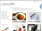 cafele.RO::magazin de cafea pe Internet, Romania