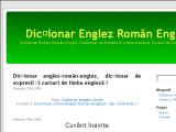 Dictionar englez roman