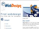 First Web Design