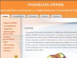 Organizaţia Naţională a Persoanelor cu Handicap din România - (ONPHR)