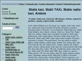 Statie taxi, Statii TAXI, Statie radio taxi, Antene