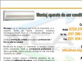 Montaj aer conditionat