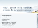 fabule.ro - povesti fabule si basme din cultura romaneasca