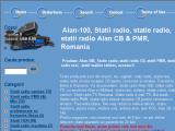 Alan-100, Statii radio, statie radio, statii radio Alan CB & PMR,  Romania