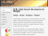 O.B. Jobs - Locuri de munca in Belgia