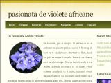 Pasionata de Violete Africane