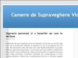 Camere de supraveghere