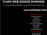 Flash web design romania